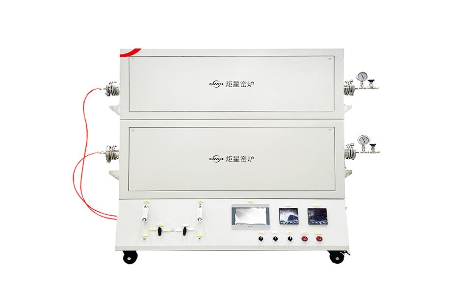 雙氣爐雙管擴散爐，雙爐管管式爐