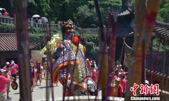 臺(tái)北弘武館首次赴福建湄洲島謁媽祖