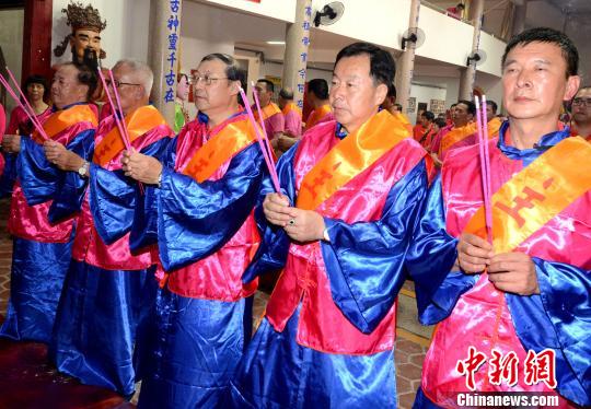 馬祖縣議長率團(tuán)返福州白馬王祖廟進(jìn)香謁祖