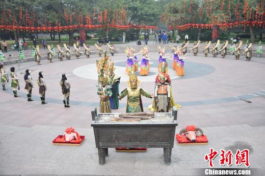 四川三星堆春節(jié)期間將舉行大祭祀帶領(lǐng)遊客“重回古蜀”