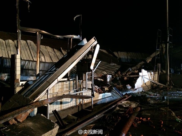 山東壽光火災(zāi)致18人死亡 現(xiàn)場(chǎng)圖曝光(圖)