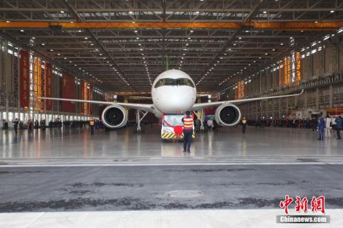 資料圖：國(guó)産大飛機(jī)C919。張亨偉 攝