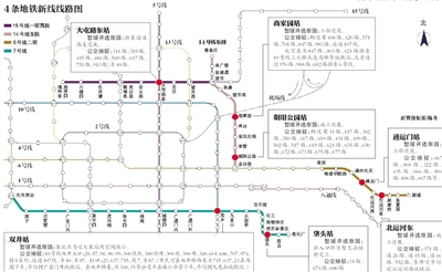 北京4條地鐵新線運(yùn)營(yíng) 7站暫緩開通