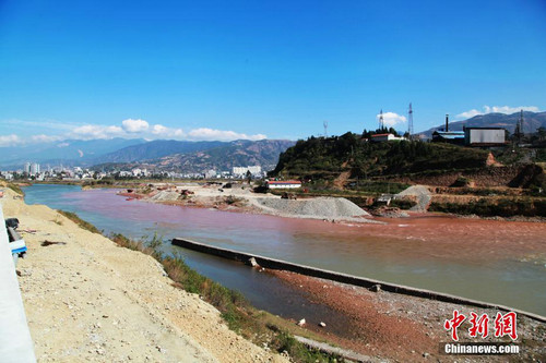 四川現(xiàn)陰陽河景觀