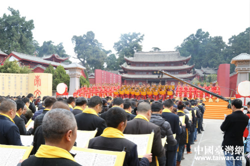 2016年3月，第二屆海峽兩岸文昌文化交流活動(dòng)在四川舉行。圖為交流活動(dòng)開(kāi)幕式