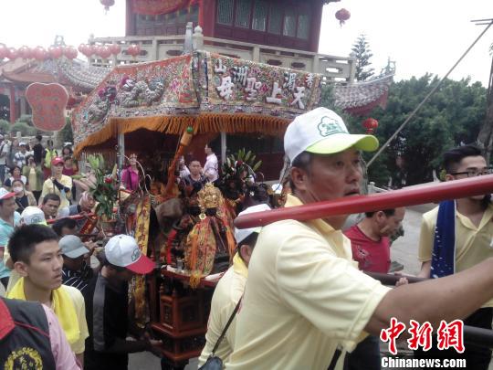 臺灣新竹171名媽祖信眾“媽祖故里”謁祖進(jìn)香