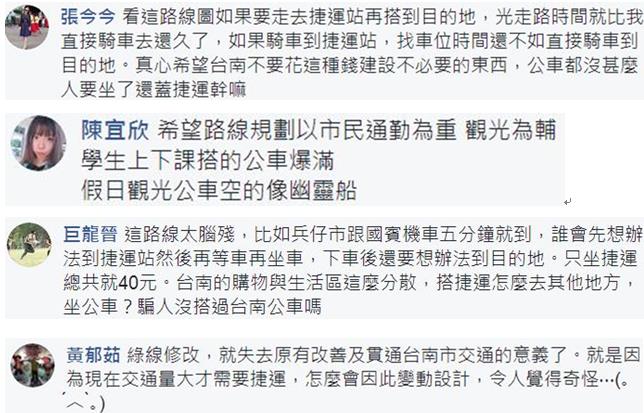 臺(tái)南將花600億建高架單軌 網(wǎng)友：路線腦殘，分明是錢坑！