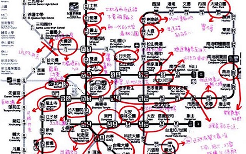 臺(tái)北捷運(yùn)觀察地圖掀戰(zhàn)火 天母人：這三區(qū)是“化外之地”