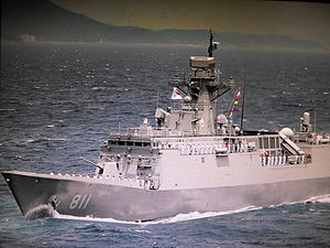 2013年交付的韓國海軍新一代護(hù)衛(wèi)艦“仁川”號(hào)也安裝臺(tái)制風(fēng)扇