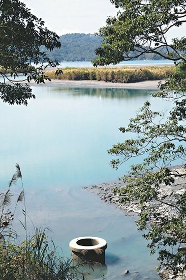 日月潭進(jìn)水口涌泉不再涌水