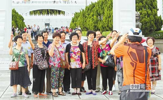 從前陸客絡(luò)繹不絕。（圖片來源：臺(tái)灣《中時(shí)電子報(bào)》）