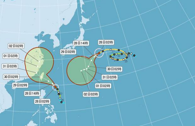 颱風(fēng)來了！臺(tái)灣氣象部門8：30發(fā)佈輕臺(tái)尼莎海警