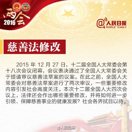 2016全國兩會八大看點提前了解(圖解)