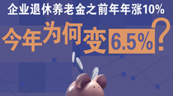 圖解:企業(yè)退休養(yǎng)老金之前年年漲10% 今年變?yōu)楹巫?.5%?