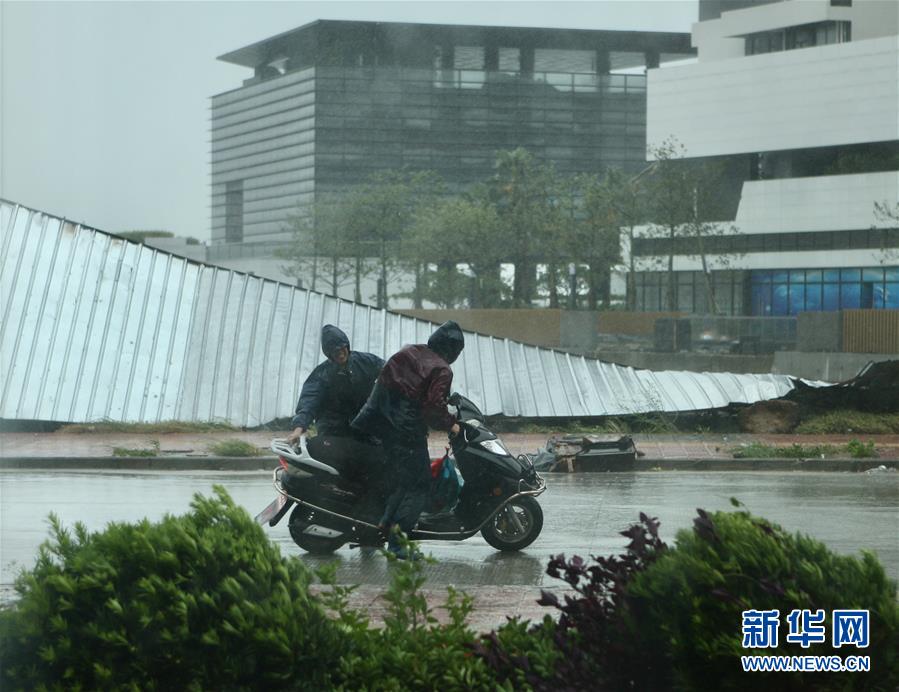 颱風(fēng)“海馬”襲擊廣東